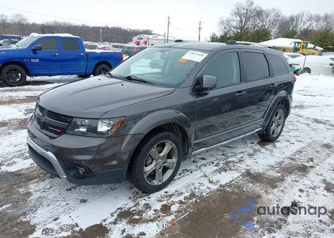 2016 Dodge Journey Crossroad Plus from USA, damaged, VIN 3C4PDDGG6GT210743